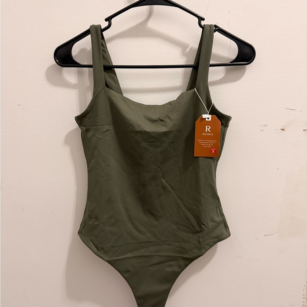 Olive bodysuit